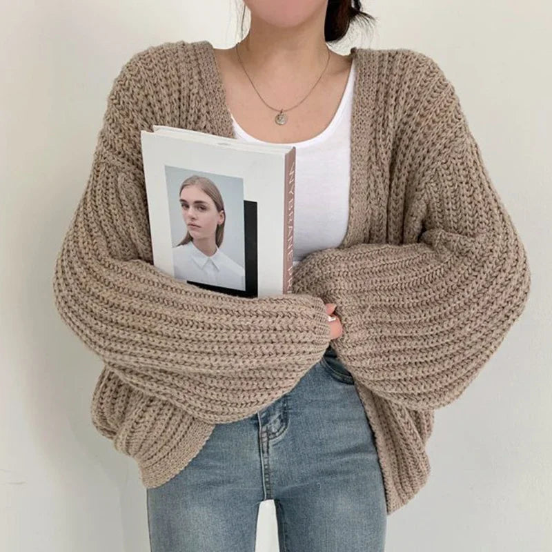 Wanda | Cardigan con maniche a lanterna