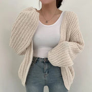 Wanda | Cardigan con maniche a lanterna
