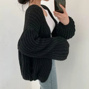 Wanda | Cardigan con maniche a lanterna