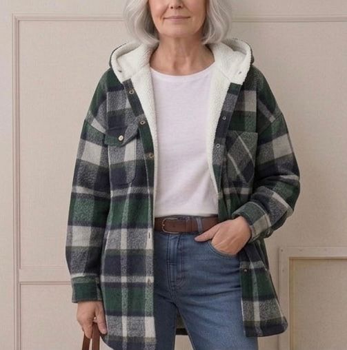 Selene | Huppu Flanelli Shacket