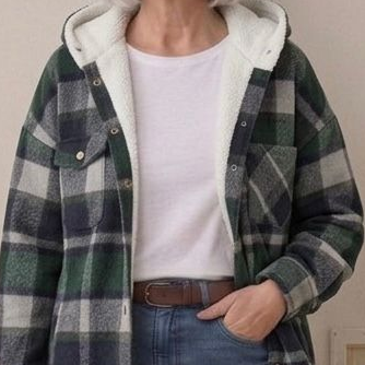 Selene | Huppu Flanelli Shacket