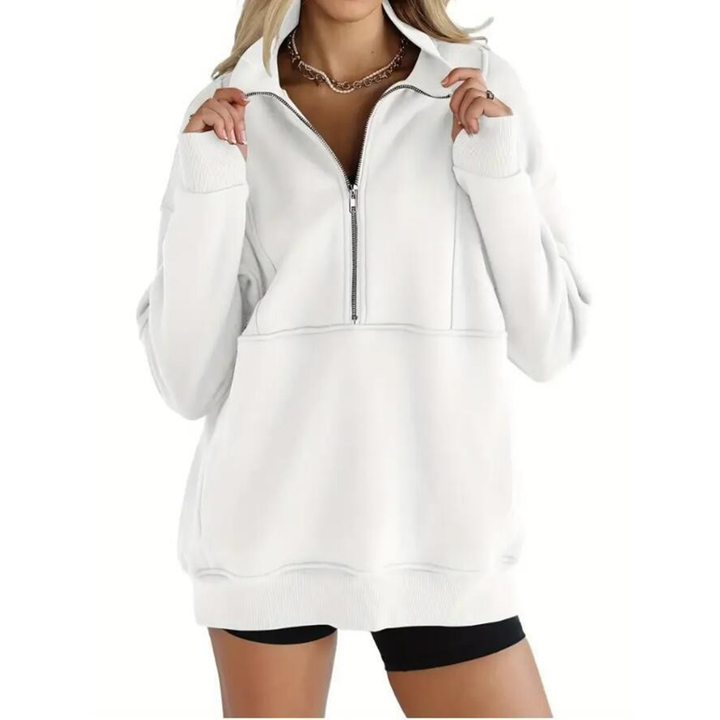 Elena | Mukava fleece puolivetoketjupaita