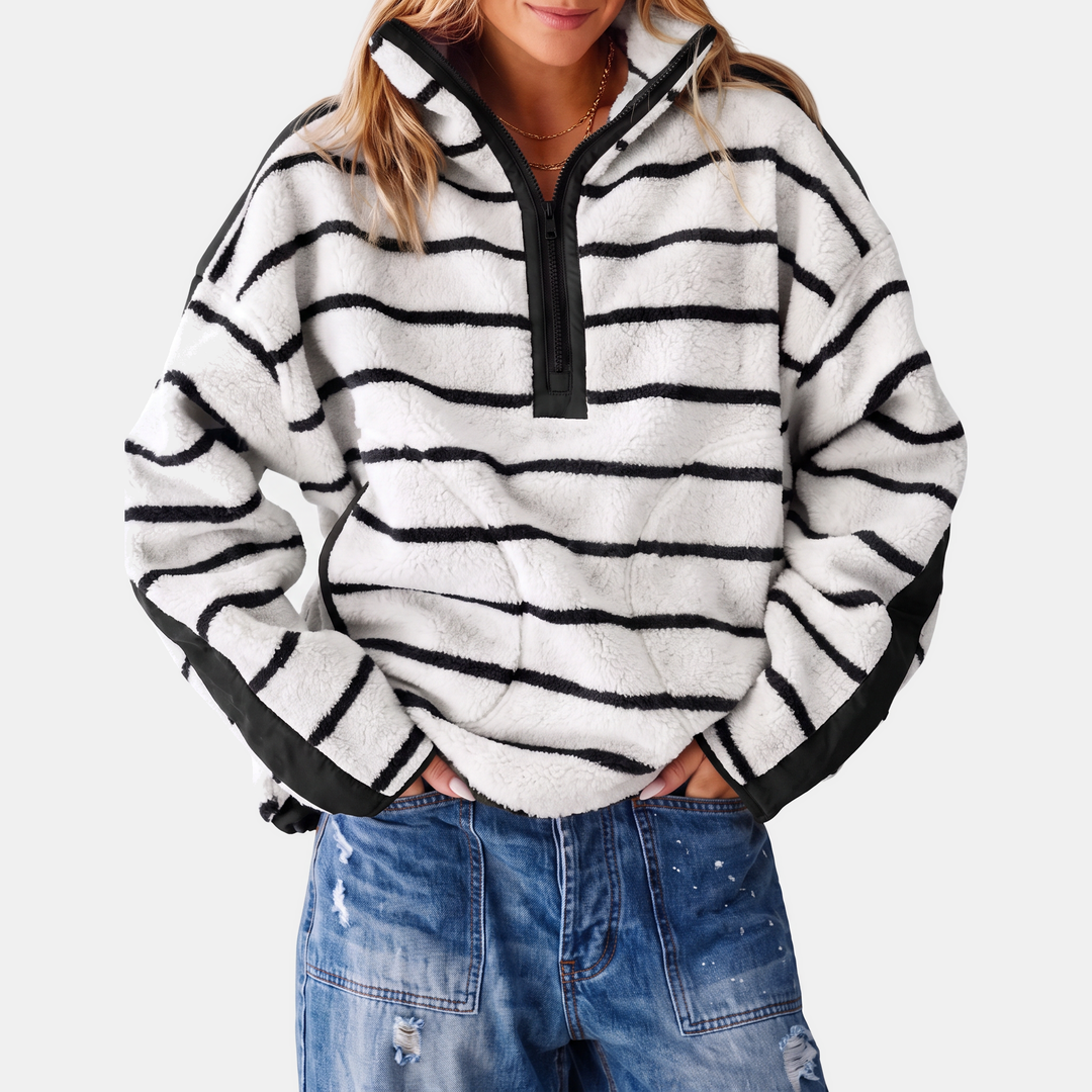Claudine | Rentoa teddy fleece -huppari