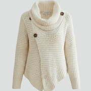 Women’s Cardigan with Shawl Collar and Button