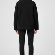 Women’s Fleece Jacket with Buttons and Generous Pockets