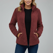 Clara | Teksturoitu fleece-takki