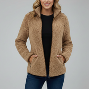 Clara | Teksturoitu fleece-takki