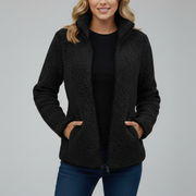 Clara | Teksturoitu fleece-takki