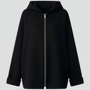 Women’s Hooded Jacket with Zip and Pockets