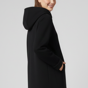 Women’s Hooded Jacket with Zip and Pockets