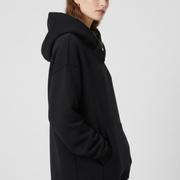 Women’s Hoodie with High Neck and Wide Hood