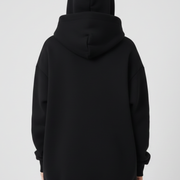 Women’s Hoodie with High Neck and Wide Hood
