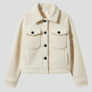 Women’s Jacket with Button Closure and Chest Pockets