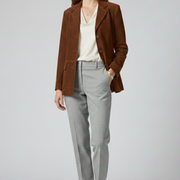 Women’s Jacket with Button Closure and Front Pockets
