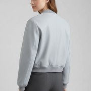 Women’s Jacket with Button Closure and Pockets