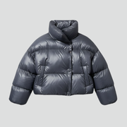 Women’s Jacket with Hood and Zip Closure