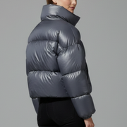 Women’s Jacket with Hood and Zip Closure