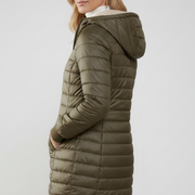 Women’s Jacket with Hood and Zip Closure