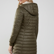 Women’s Jacket with Hood and Zip Closure