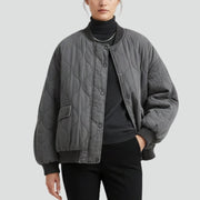 Women’s Jacket with Quilted Surface and Pockets