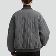 Women’s Jacket with Quilted Surface and Pockets