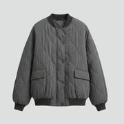 Women’s Jacket with Quilted Surface and Pockets