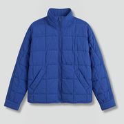 Women’s Jacket with Zip and Quilted Surface
