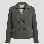 Women’s Knit Cardigan with Lapel Neck and Button Front