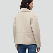 Women’s Long Sleeve Jacket with Shearling Lining
