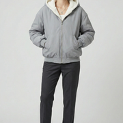 Women’s Winter Jacket with Hood and Front Zip