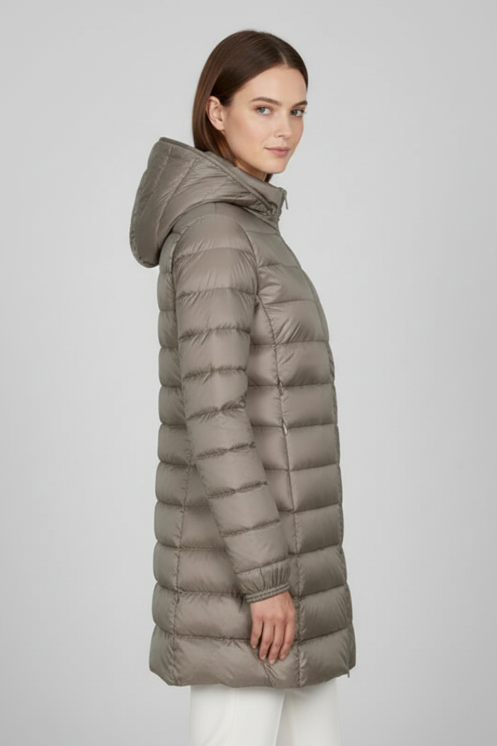 Women’s Winter Jacket with Hood and Zip