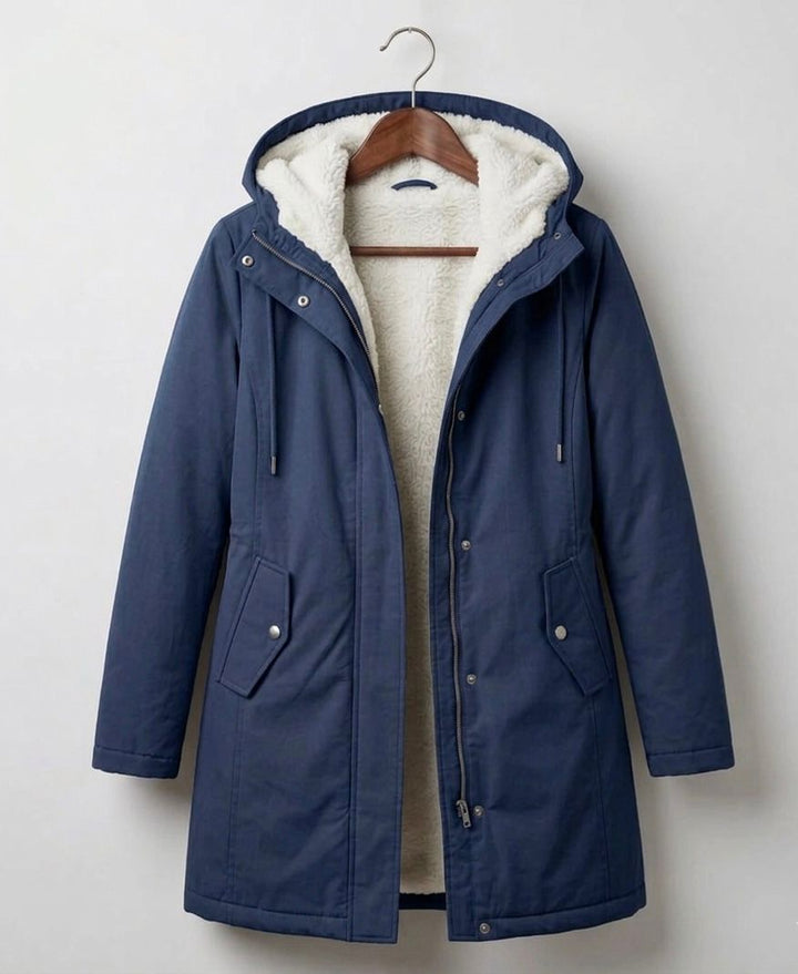 Elena | Vedenpitävä fleece-vuorattu parka