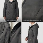 Elena | Vedenpitävä fleece-vuorattu parka