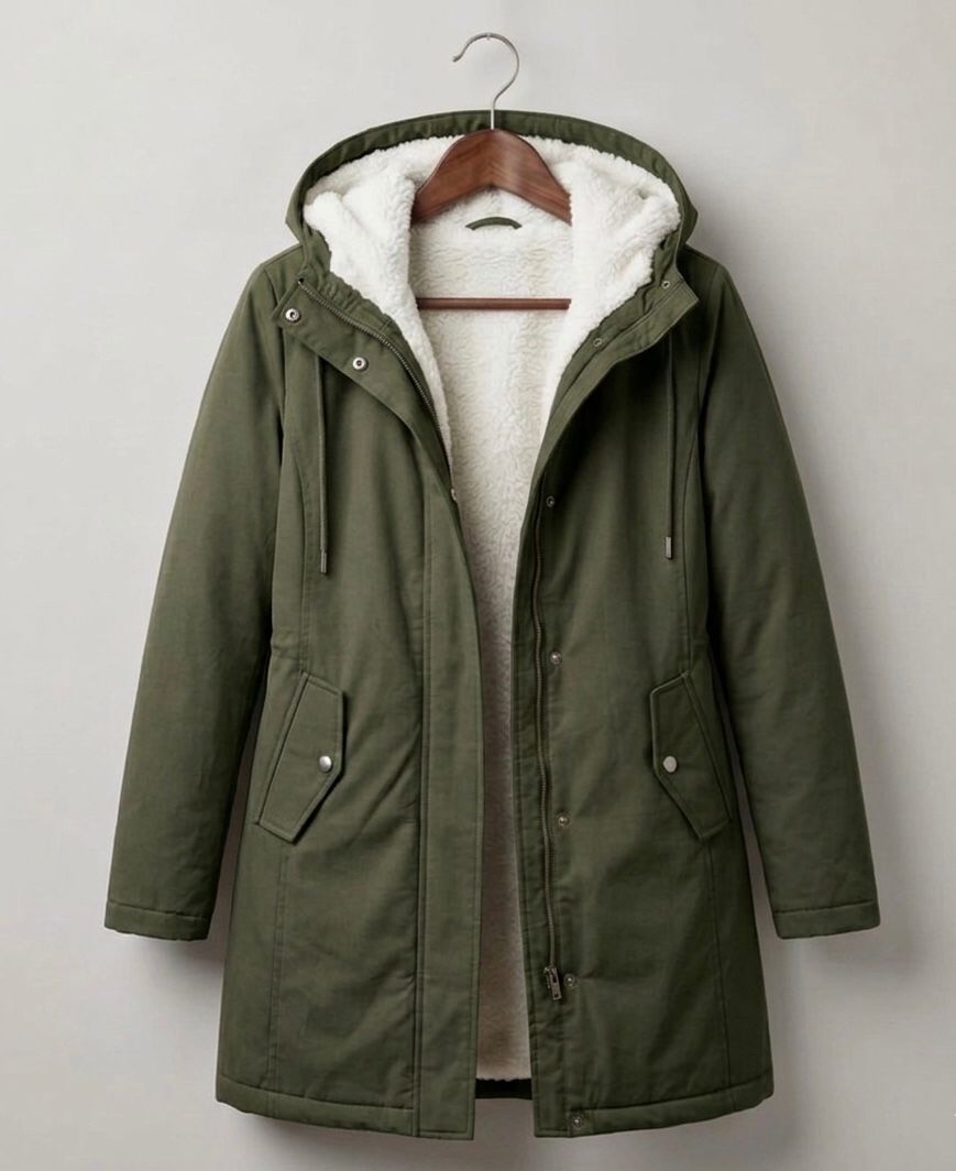 Elena | Vedenpitävä fleece-vuorattu parka