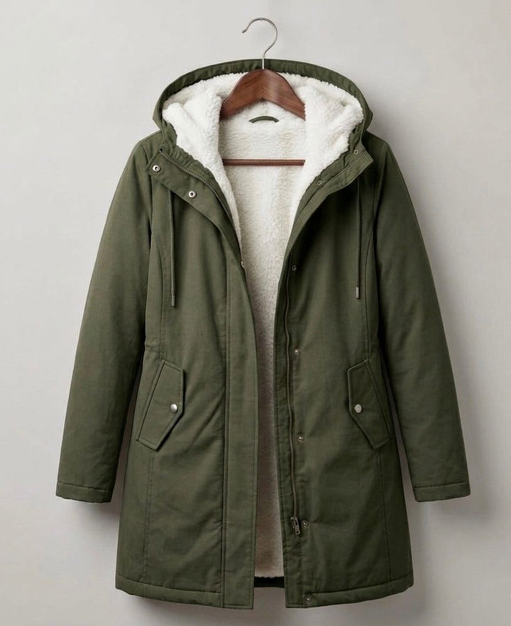 Elena | Vedenpitävä fleece-vuorattu parka