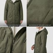 Elena | Vedenpitävä fleece-vuorattu parka