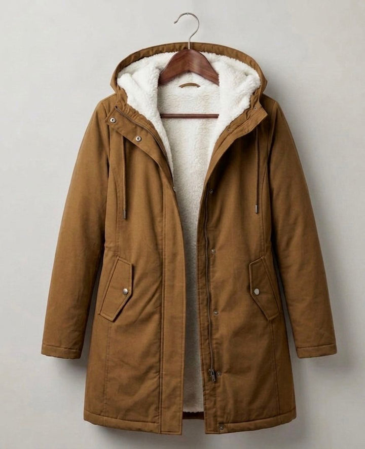 Elena | Vedenpitävä fleece-vuorattu parka