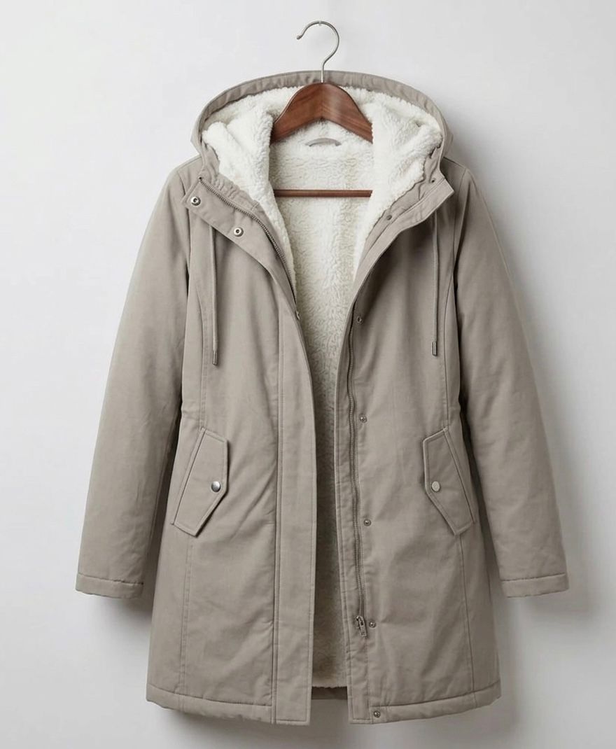 Elena | Vedenpitävä fleece-vuorattu parka