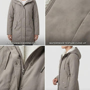 Elena | Vedenpitävä fleece-vuorattu parka