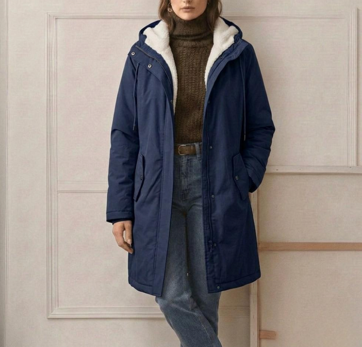 Elena | Vedenpitävä fleece-vuorattu parka