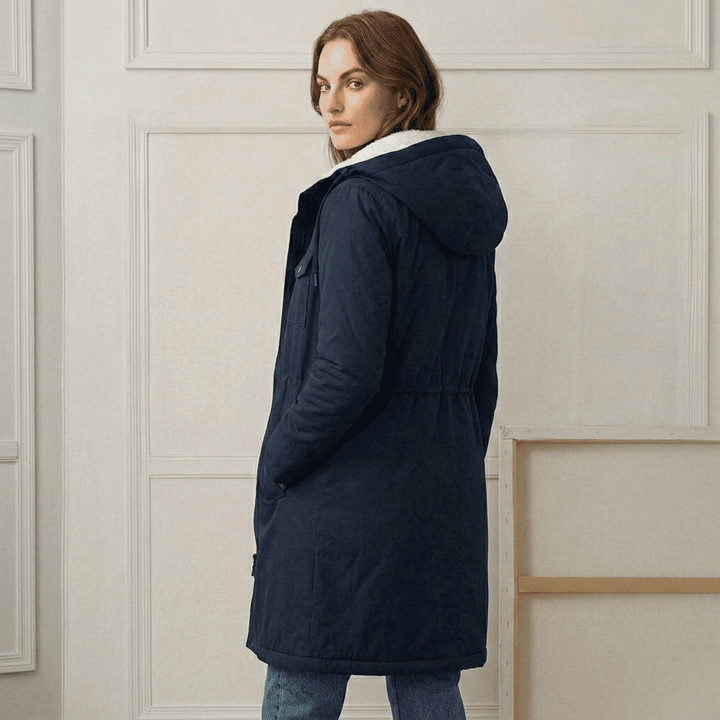 Elena | Vedenpitävä fleece-vuorattu parka