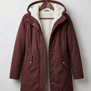 Elena | Vedenpitävä fleece-vuorattu parka