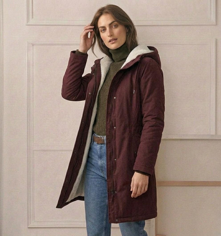 Elena | Vedenpitävä fleece-vuorattu parka