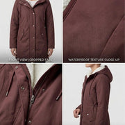 Elena | Vedenpitävä fleece-vuorattu parka