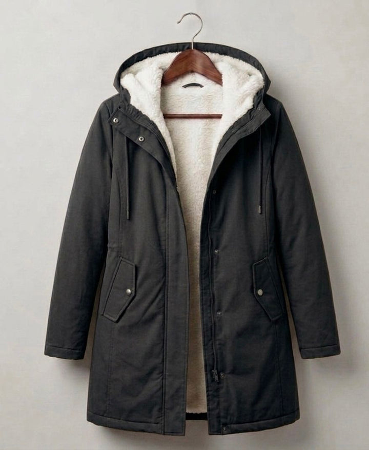 Elena | Vedenpitävä fleece-vuorattu parka