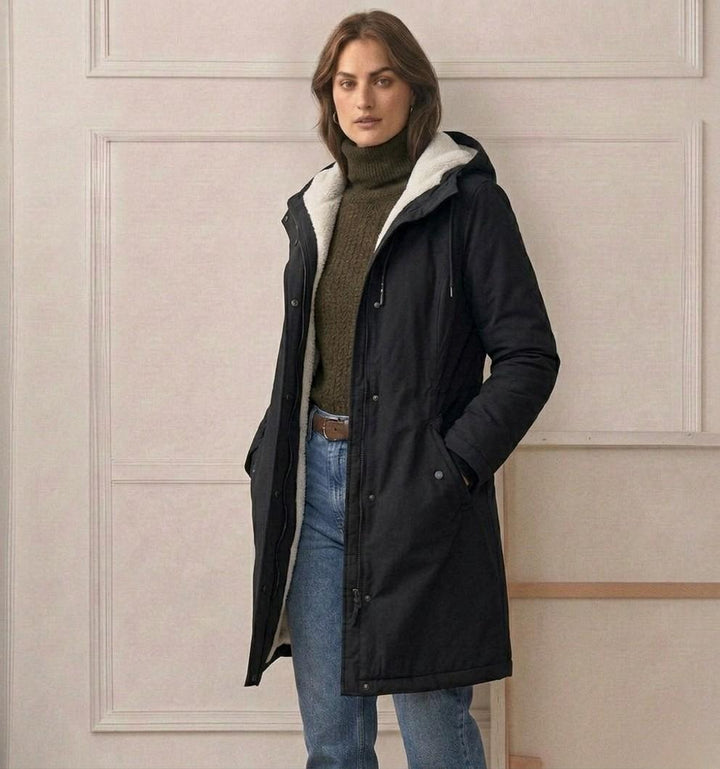Elena | Vedenpitävä fleece-vuorattu parka