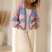 Elena | Aaltoneuleinen Cardigan
