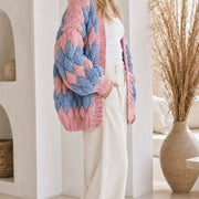 Elena | Aaltoneuleinen Cardigan