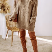 Claudia™ | Maglione lungo in maglia, chic e lusinghiero