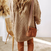 Claudia™ | Maglione lungo in maglia, chic e lusinghiero